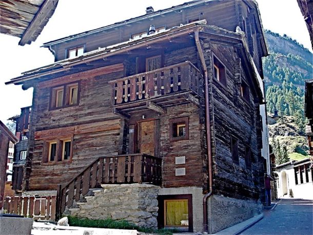 Walliser Haus in Zermatt
